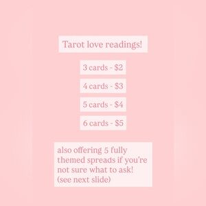 READ DESCRIPTION Tarot Love Readings Service
